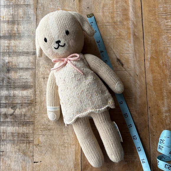 Cuddle + Kind Mia the Dog stuffed animal 13in - Picture 4 of 6